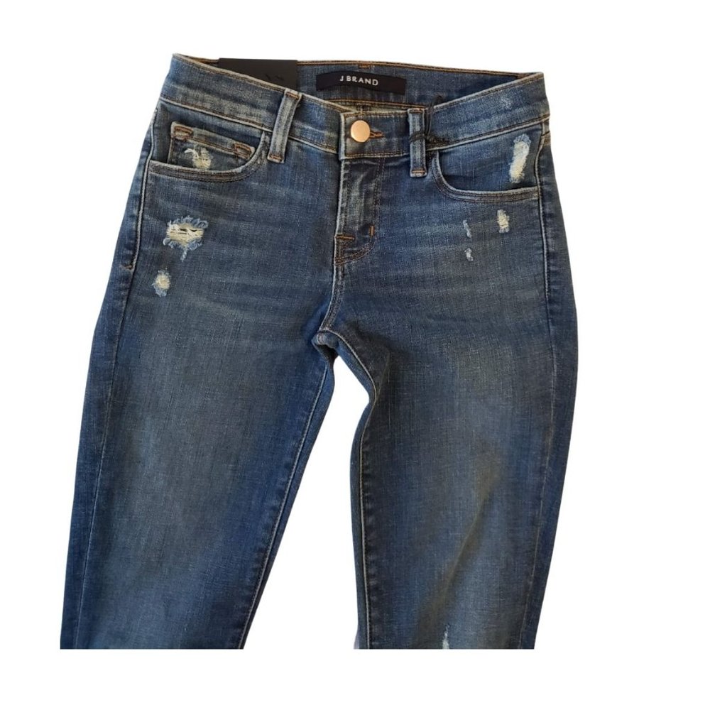 NEW J Brand Affinity Destruct Crop Jeans 23 24 26 - Picture 8 of 15